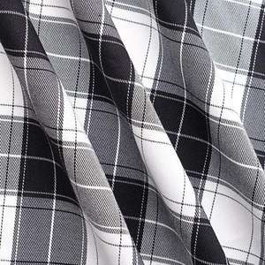 Tela china de alta calidad, 100% algodón, a cuadros, camisa, falda, pantalón, tejido, <span class=keywords><strong>envío</strong></span> directo - Product Image 4