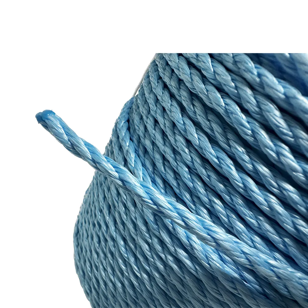 JINLI Rope 3/4 strand twisted Polysteel Packing Rope Super PP Danline per corde da imballaggio