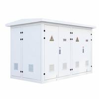 Transformateur de type boîte de style européen pour photovoltaïque extérieur, poste de transformation triphasé 630 KVA 10 kV vers 0,4 kV