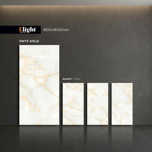 กระเบื้องพอร์ซเลนลายหินอ่อนสีเทาคาสตาโน เบรซซา เงา ขนาด 80x160 ซม. สำหรับพื้นและผนังสไตล์โมเดิร์น - Product Image 3