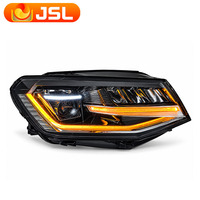 Phare avant JSL pour VW Caddy Mk4, phare LED 2015-2020, lentille de projecteur haute puissance, signal dynamique DRL, pièces automobiles