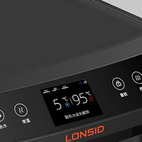 Distributeur d'eau Lonsid Swift Mini, eau chaude et froide, design futuriste, intégré au système d'eau, avec système UV et filtres à eau