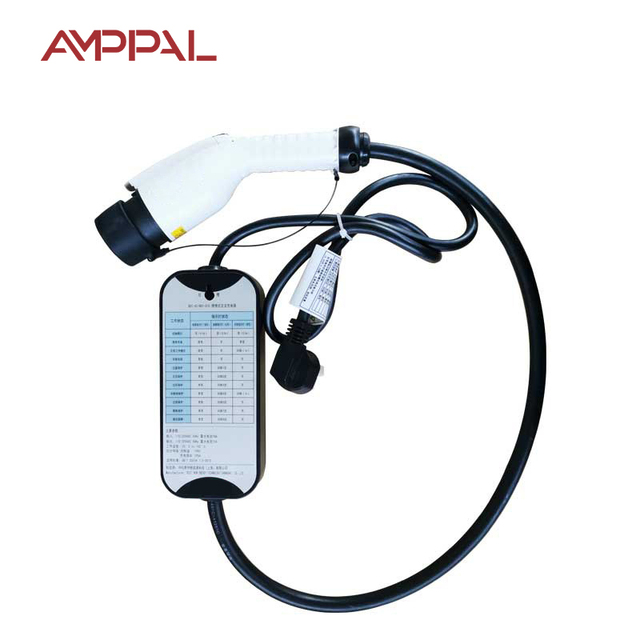Portable EV Charger 7KW Level 2 Mode 16A-32A AC Electric Car Charging Stations Type 2 for Electric Vehicles