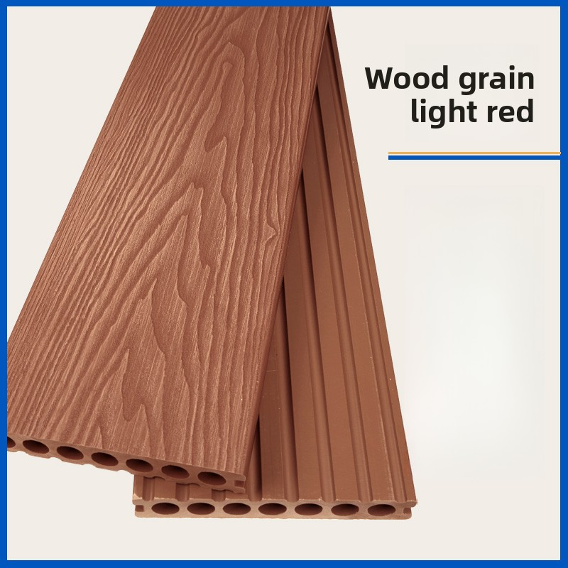 Wood grain style light red; 1㎡
