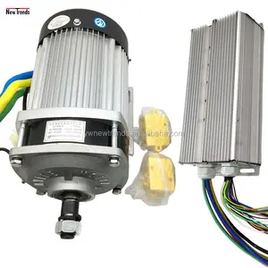 BM1424ZXF 2200W 60V 72V BLDC Electric Tricycle Scooter Engine Motor And Controller Conversion Kits
