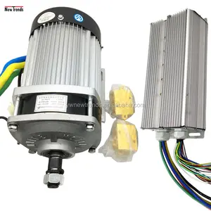 BM1424ZXF 2200W 60V 72V BLDC 전기 세발 자전거 스쿠터 엔진 모터 및 컨트롤러 변환 키트