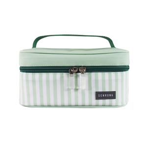 Bolsa Térmica Portátil Grande de 20L, Moderna y a Rayas, de Oxford 600D con Aislamiento de PEVA, Cierre de Cremallera, Lonchera Moderna para Mujeres al Aire Libre - Product Image 2