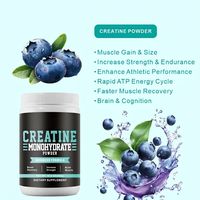 HDK OEM ODM Gommes de créatine monohydrate 5000mg Végétaliennes Sans sucre Complément sportif pour la croissance musculaire, la force et l'endurance
