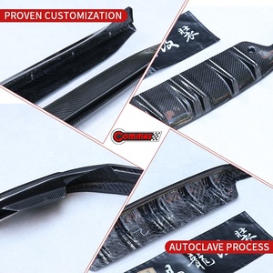 Ultimo Design Kit Carrozzeria in Fibra di Carbonio Stile Te-chart per Porsche <span class=keywords><strong>911</strong></span> 992 SD Labbro Anteriore e Posteriore Minigonne Laterali - Product Image 4