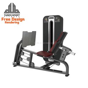 Máquina de prensa de piernas usada comercial, máquinas de selección cargadas con pines, equipo de fitness para gimnasio en cuclillas, prensa de piernas sentada - Product Image 1