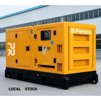 Perkings Geräuscharme 4-Zylinder Diesel-Generatoren 30kVA-350kVA Standby Elektrischer Schalldichter Generator mit ATS-Option Nennspannung 220V/380V