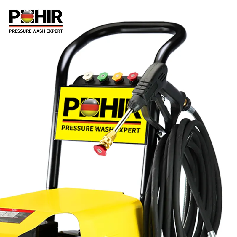 Portable 500 Bar 10000 PSI 200 Bar Electric Power Car Washer / Heavy Duty 4000 PSI Commercial High Pressure Washer Machines