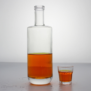 Bouteille en verre <span class=keywords><strong>de</strong></span> haute qualité au design unique et élégant, différentes tailles, gaufrée, 500 ml, 750 ml, pour mezcal, vin, spiritueux, <span class=keywords><strong>Bordeaux</strong></span>, échantillons gratuits - Product Image 4