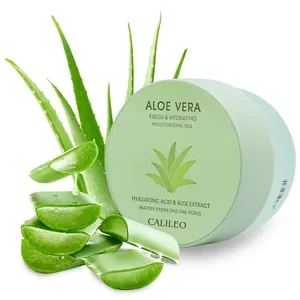 Multipurpose Moisturizer Soothing Aloe Vera Gel Organic 99% Hydrating Soothing After Sun Repairing Cream