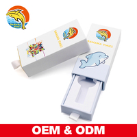 Boîte rigide en carton personnalisée avec logo et graphique gratuit, pour cartouches 3g, étui de rangement compact, préchauffage propre, anti-poussière, cartouches jetables vides