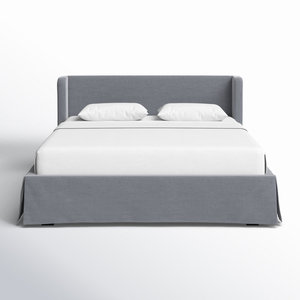 Diseño moderno Cama tapizada cómoda y elegante - Product Image 4