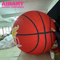 Ballon de basket en tissu Oxford 420D pour les événements sportifs scolaires - Ballon de basket gonflable publicitaire