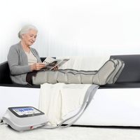 Appareil de thérapie par compression d'air pour les jambes et les bras, soulagement de l'œdème et de la TVP, masseur corporel pour les pieds, thérapie par pression, soulagement de la douleur