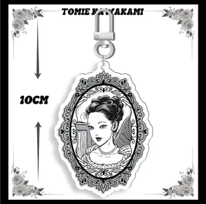 พวงกุญแจจุนจิ อิโตะ ขนาด 10 ซม. จากซีรีส์การ์ตูนสยองขวัญ โทมิเอะ คาวาคามิ และอื่นๆ สำหรับกระเป๋าและกุญแจ ของขวัญคอสเพลย์สำหรับแฟนๆ ที่สมบูรณ์แบบ - Product Image 3