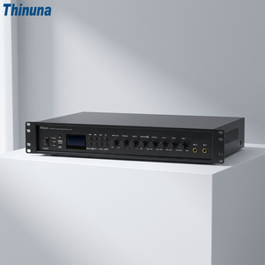 Amplificatore di Potenza per Sistemi di Diffusione Sonora Thinuna IP-120AP-BS 120W con Decodifica Audio IP, <span class=keywords><strong>MP3</strong></span>, Bluetooth, FM e Uscita 100V/70V/8Ω - Product Image 2