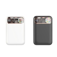 Magnetischer Lüfter Powerbank 2-in-1 15W Kabelloses Schnellladegerät Handy-Kühler Mobiler Halter LED Digital-Display Stromversorgung