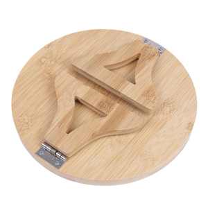 Plateau de canapé en bambou en bois Portable Offre Spéciale Design moderne porte-gobelet et plateau d'accoudoir de caboteur <span class=keywords><strong>pour</strong></span> plateau de service de nourriture de canapé - Product Image 6