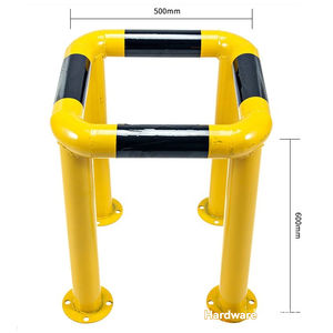 Clôture en acier en forme de L bouche d'incendie mur <span class=keywords><strong>coin</strong></span> garde-corps en forme de C support anti-collision barrières de circulation en forme spéciale - Product Image 6