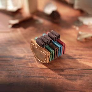 Magnetic Leather <b>Bookmark</b> with Pen Holder Vintage Book Markers Unique <b>Gifts</b> for Book Lovers - Product Image 3