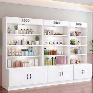 Vetrina cosmetica <span class=keywords><strong>per</strong></span> saloni di bellezza porta <span class=keywords><strong>in</strong></span> <span class=keywords><strong>vetro</strong></span> <span class=keywords><strong>per</strong></span> unghie scaffali multistrato <span class=keywords><strong>per</strong></span> prodotti <span class=keywords><strong>per</strong></span> la cura della pelle <span class=keywords><strong>per</strong></span> supermercati - Product Image 1