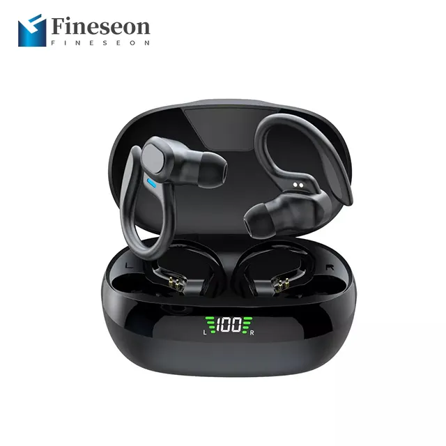 TWS SP16 Bluetooth 5.1 Earphones True Wireless Headphones Custom HandsFree In-Ear Stereo Earbuds HiFi Ear Hook Headset With Mic