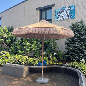 Parapluie <span class=keywords><strong>de</strong></span> grande taille Parapluie <span class=keywords><strong>de</strong></span> plage Tiki pare-soleil Parapluie <span class=keywords><strong>de</strong></span> plage Hula hawaïen imperméable à l'eau Patio utilisé paille PP matériel - Product Image 4
