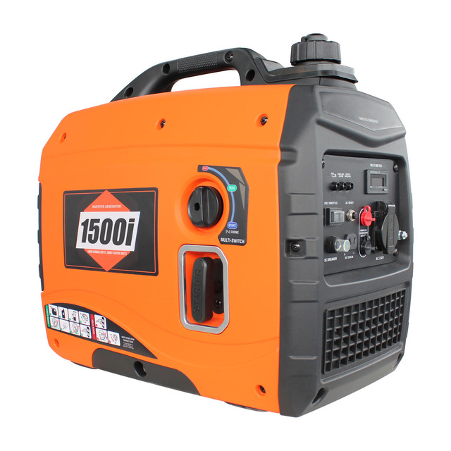 Portable Super Silent 4-Stroke Inverter Power Generator 8000W 9000W 79cc AC Pure Sine Wave Waterproof Eco-Friendly Home Use