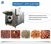 Machine à torréfier les noix et les cacahuètes en acier inoxydable à bas prix