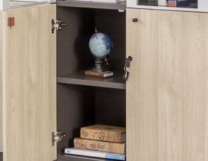 Furniture: Office Floor-<b>standing</b> Filing Wooden Office Aluminum Alloy Storage File Cabinets - Product Image 5