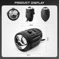 Projecteur de feux antibrouillard Bi-LED de haute qualité de 2 pouces, projecteur laser de feux antibrouillard, feux antibrouillard LED pour voiture, projecteur de feux antibrouillard, feux de route