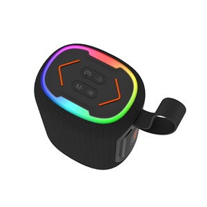 Enceinte sans fil portable 1200 mAh avec amplification sonore IA 10W, Bluetooth 5.4, optimisation audio dynamique intelligente et lumière RGB - Product Image 2