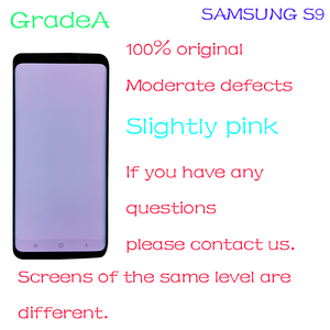 ของแท้สำหรับ <span class=keywords><strong>S9</strong></span>บวกห<span class=keywords><strong>น</strong></span>้าจอแสดงผล AMOLED หน้า<span class=keywords><strong>จอ</strong></span>สัมผัสที่มีคุณภาพสูง100% ผ่านการทดสอบการเผาไหม้เครื่องหมาย - Product Image 4
