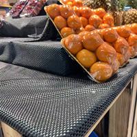Tapis antidérapant polyvalent, motif quadrillé PVC non adhésif Grip Liner Fruit Shelf Liner Anti-slip Mat Drawer Liner Household slip
