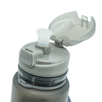 Bouteille d'eau pliable en silicone réutilisable, anti-fuite, pour le sport, les voyages et les activités de plein air, avec logo