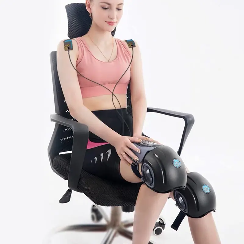 Health Products Knee Massager Pain Relief Knee Massager with Heat Vibration Infrared Knee Therapy Massager