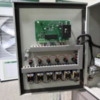 Contrôleur de ventilation industriel pour fermes avicoles, boîte de contrôle automatique de la température triphasée 380V