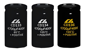 Condensateurs électrolytiques en aluminium haute fiabilité CD26L série 1 220μF 12000H dédiés au ballast électronique - Product Image 2