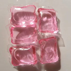 Chaono Personnalisable 8g Lessive Pod Capsules Distributeur de liquide jetable <span class=keywords><strong>Gel</strong></span> de lavage Film soluble dans l'eau écologique pour vêtements - Product Image 1