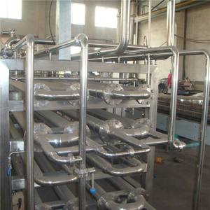 Stérilisateur aseptique UHT Tube-in-Tube pour jus concentré épais, confiture, pouding et sauce, avec PLC et moteur, en acier inoxydable 304 - Product Image 4