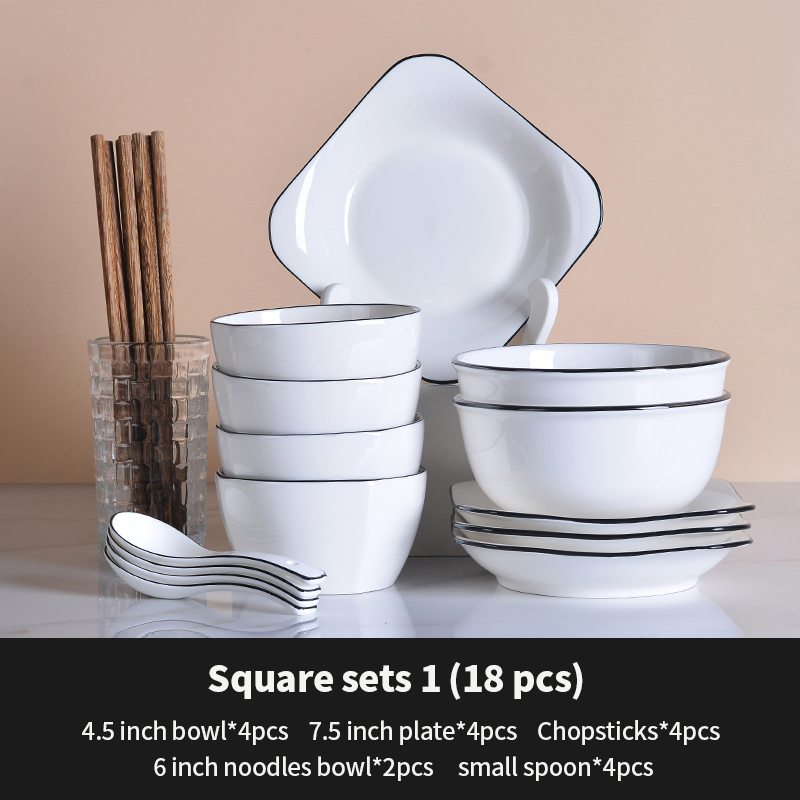 Ensembles carrés 1(18pcs)