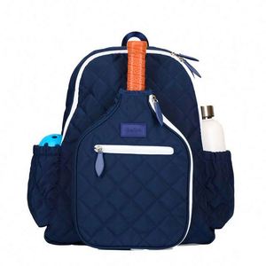 Échantillon Gratuit - Sac de Tennis en Cuir Grande Capacité Personnalisé avec Bandoulière, Sac à Dos Kimchi et Sac Fourre-tout avec Compartiment à Chaussures pour Padel - Product Image 4