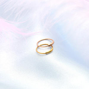 Nuevo Clip de Nariz de acero inoxidable y anillo de labios Piercing de cuerpo simple joyería para Bodas de niños decoración de nariz - Product Image 3