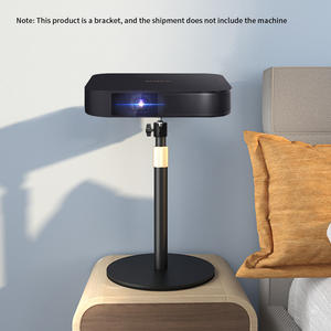 Soporte de Proyector de Escritorio <span class=keywords><strong>CINE</strong></span> 05 360 Giratorio Antideslizante Ligero Telescópico con Tornillo de 1/4 para XGIMI Dangbei Oficina en Casa Negro - Product Image 6