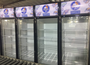 Siêu thị thẳng đứng đồ uống tủ lạnh dọc cửa kính đồ uống hiển thị thương mại hiển thị tủ lạnh đồ uống tủ lạnh - Product Image 5