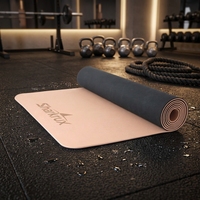 Tapis de yoga Boot Camp TPE 8 mm, haute résistance, antidérapant, vente en gros, style militaire